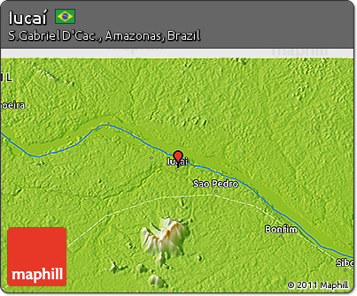 Physical 3D Map of Iucaí