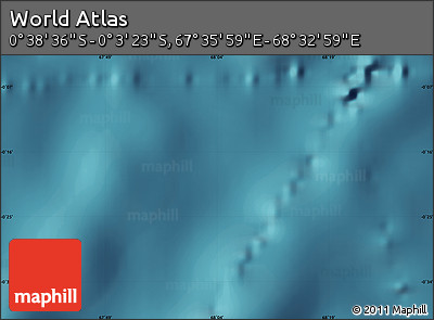Satellite Map of the Area around 0° 21' 0" S, 68° 4' 29" E