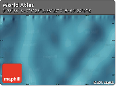 Satellite Map of the Area around 0° 21' 0" S, 68° 55' 30" E