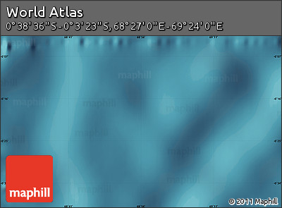 Satellite Map of the Area around 0° 21' 0" S, 68° 55' 30" E