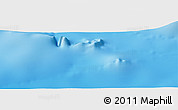 Physical Panoramic Map of the area around 0° 21' 0" S, 6° 1' 30" E