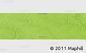 Physical Panoramic Map of the area around 0° 21' 0" S, 71° 19' 29" W