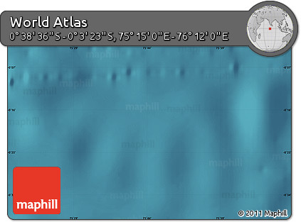 Satellite Map of the Area around 0° 21' 0" S, 75° 43' 29" E