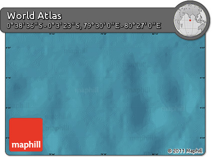 Satellite Map of the Area around 0° 21' 0" S, 79° 58' 29" E