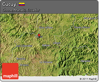 Satellite 3D Map of Cucuy