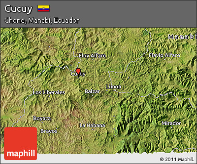 Satellite 3D Map of Cucuy