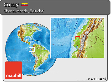 Physical Location Map of Cucuy