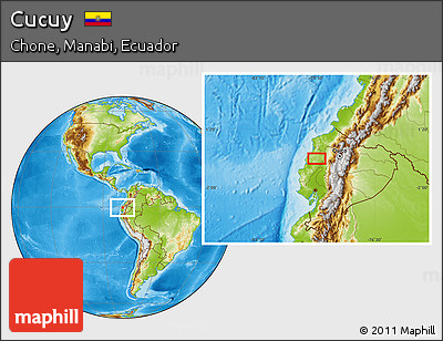Physical Location Map of Cucuy
