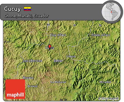 Satellite Map of Cucuy