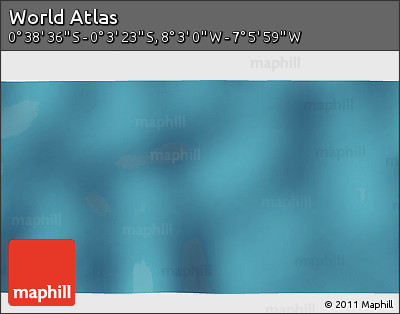 Satellite 3D Map of the Area around 0° 21' 0" S, 7° 34' 30" W