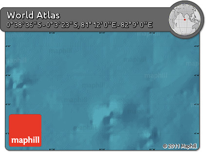 Satellite Map of the Area around 0° 21' 0" S, 81° 40' 30" E