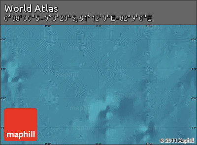 Satellite Map of the Area around 0° 21' 0" S, 81° 40' 30" E