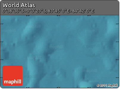 Satellite Map of the Area around 0° 21' 0" S, 84° 13' 29" E