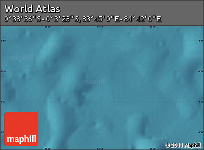 Satellite Map of the Area around 0° 21' 0" S, 84° 13' 29" E