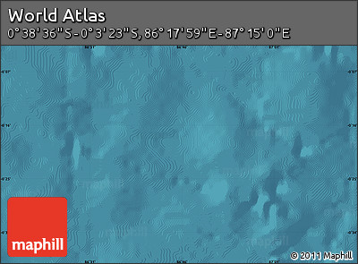 Satellite Map of the Area around 0° 21' 0" S, 86° 46' 30" E