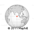 Outline Map of the Area around 0° 21' 0" S, 90° 10' 30" E, rectangular outline