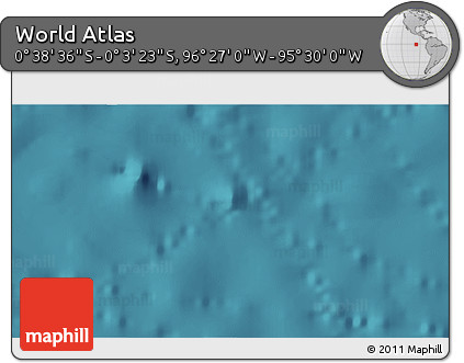 Satellite 3D Map of the Area around 0° 21' 0" S, 95° 58' 29" W