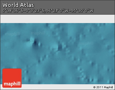 Satellite 3D Map of the Area around 0° 21' 0" S, 95° 58' 29" W