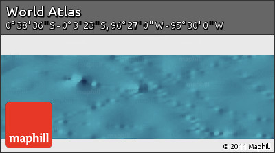 Satellite Panoramic Map of the Area around 0° 21' 0" S, 95° 58' 29" W