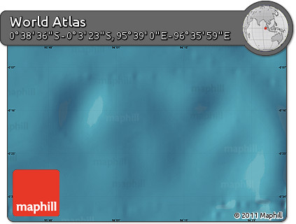 Satellite Map of the Area around 0° 21' 0" S, 96° 7' 30" E