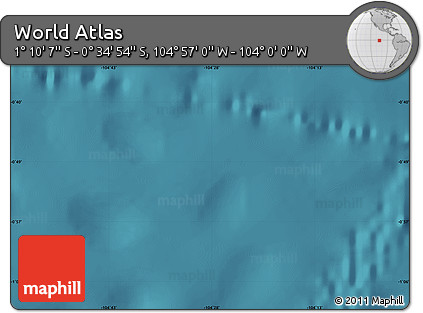 Satellite Map of the Area around 0° 52' 31" S, 104° 28' 29" W