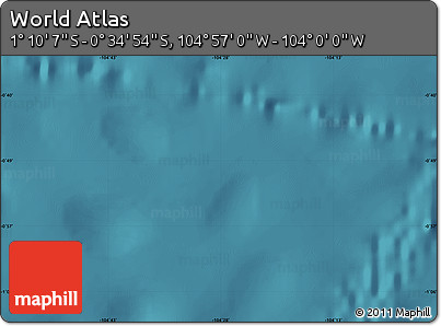Satellite Map of the Area around 0° 52' 31" S, 104° 28' 29" W