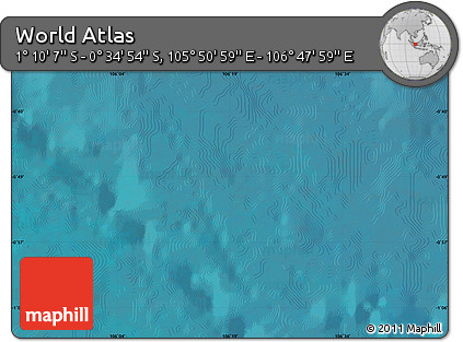 Satellite Map of the Area around 0° 52' 31" S, 106° 19' 29" E