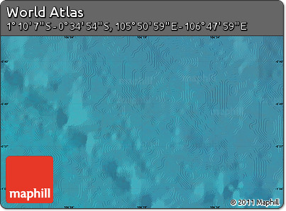 Satellite Map of the Area around 0° 52' 31" S, 106° 19' 29" E