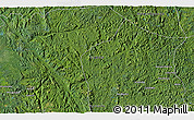 Satellite 3D Map of the area around 0° 52' 31" S, 11° 7' 30" E