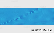 Shaded Relief Panoramic Map of the area around 0° 52' 31" S, 122° 19' 29" W