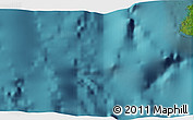 Satellite 3D Map of the area around 0° 52' 31" S, 126° 43' 29" E