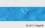 Shaded Relief Panoramic Map of the area around 0° 52' 31" S, 134° 13' 29" W