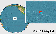 Satellite Location Map of the area around 0° 52' 31" S, 141° 1' 30" W