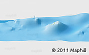 Physical Panoramic Map of the area around 0° 52' 31" S, 145° 25' 30" E