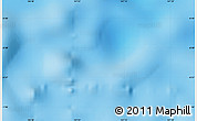 Physical Map of the area around 0° 52' 31" S, 147° 7' 30" E