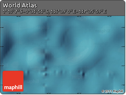 Satellite Map of the Area around 0° 52' 31" S, 147° 7' 30" E