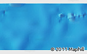 Shaded Relief 3D Map of the area around 0° 52' 31" S, 147° 49' 29" W