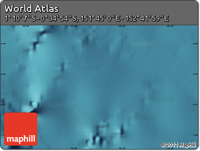 Satellite Map of the Area around 0° 52' 31" S, 152° 13' 29" E