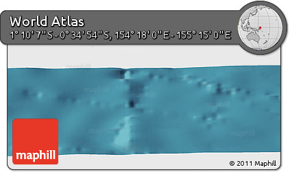 Satellite Panoramic Map of the Area around 0° 52' 31" S, 154° 46' 30" E