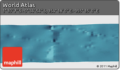 Satellite Panoramic Map of the Area around 0° 52' 31" S, 154° 46' 30" E