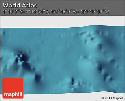 Satellite 3D Map of the Area around 0° 52' 31" S, 156° 19' 29" W
