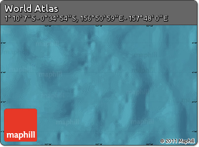 Satellite Map of the Area around 0° 52' 31" S, 157° 19' 29" E