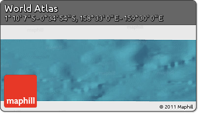 Satellite Panoramic Map of the Area around 0° 52' 31" S, 159° 1' 30" E
