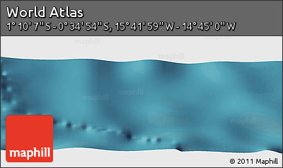 Satellite Panoramic Map of the Area around 0° 52' 31" S, 15° 13' 29" W
