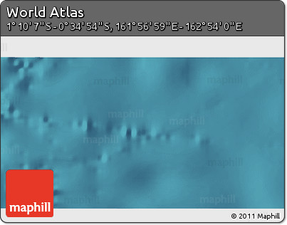 Satellite 3D Map of the Area around 0° 52' 31" S, 162° 25' 30" E