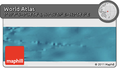 Satellite Panoramic Map of the Area around 0° 52' 31" S, 162° 25' 30" E