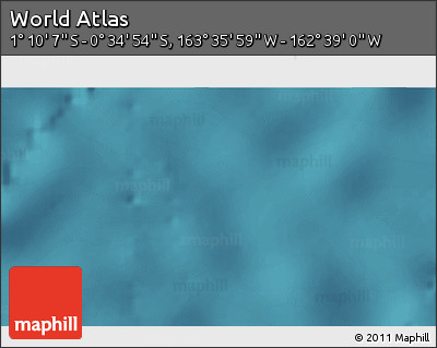 Satellite 3D Map of the Area around 0° 52' 31" S, 163° 7' 30" W