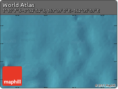 Satellite Map of the Area around 0° 52' 31" S, 164° 7' 30" E