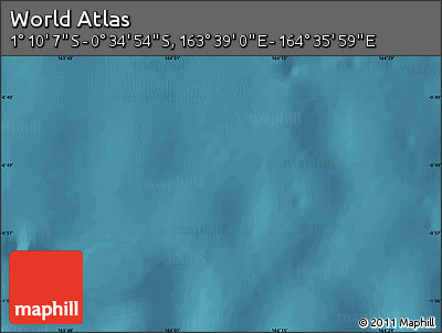 Satellite Map of the Area around 0° 52' 31" S, 164° 7' 30" E
