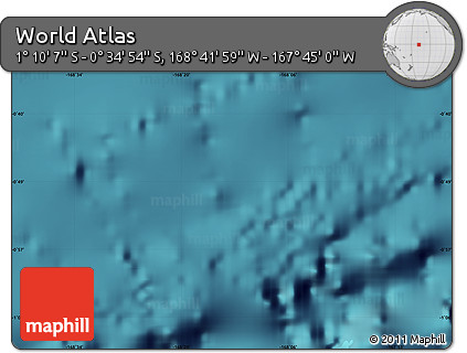 Satellite Map of the Area around 0° 52' 31" S, 168° 13' 29" W